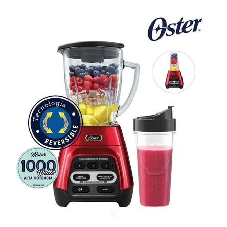Licuadora Reversible Oster BLSTPYG1310RBG con vaso Blend N Go