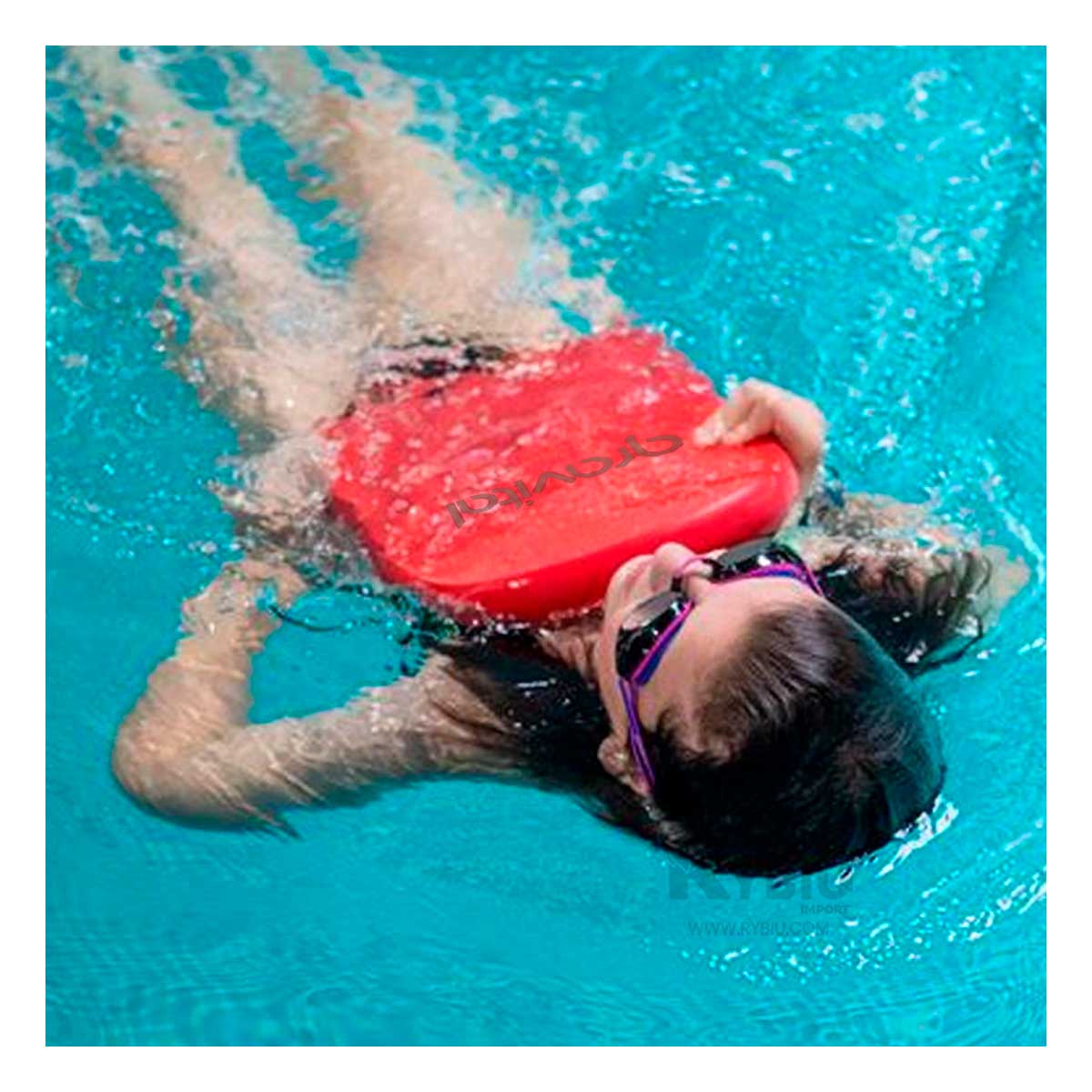 Tabla Comoda y Segura en Color Rojo Y+Stickers