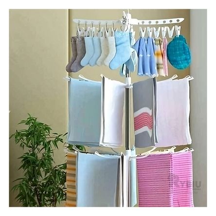 Tendedero Portatil de Color Blanco Y+Stickers Tendedero Portatil de Color Blanco Y+Stickers