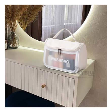 Neceser Bonito de Color Blanco Y+Agendita Neceser Bonito de Color Blanco Y+Agendita