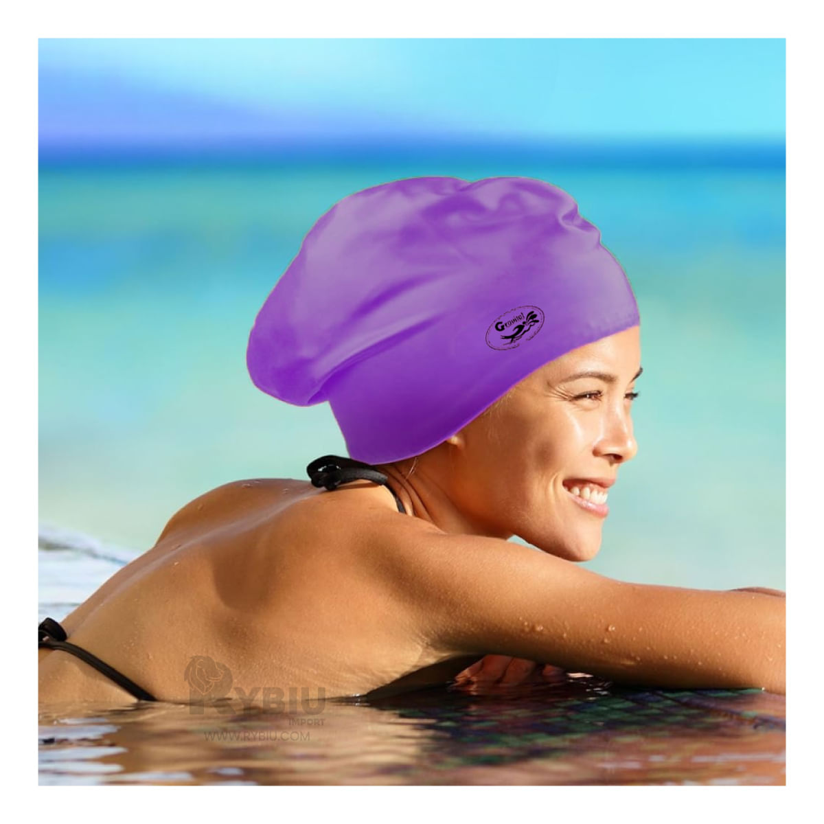 Gorro de Material Duradero en Color Morado Y+Agendita