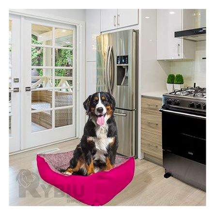Cama para Perro de Color Talla L en Fucsia Cama para Perro de Color Talla L en Fucsia