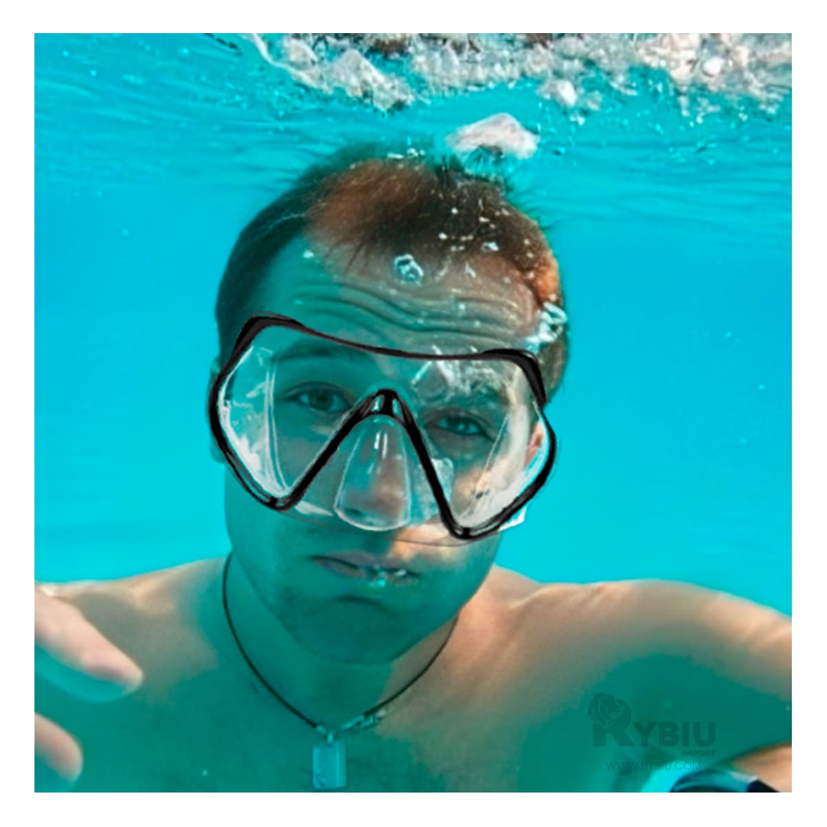 Lentes Seguro contra Filtracion de Agua de Negro Y+Stickers