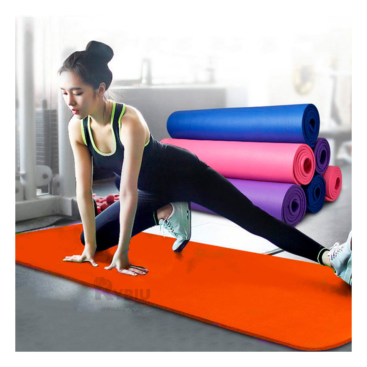 Mat Flexible de Entrenamiento de Color Anaranjado Y+Agendita