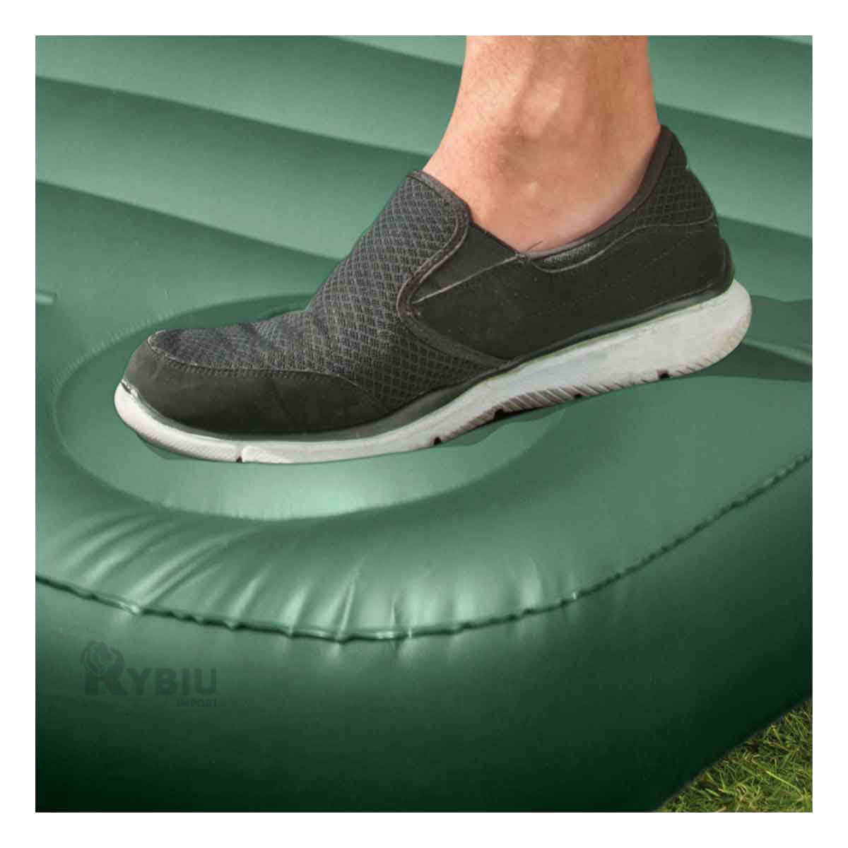 Colchon Twin Comodo para la Familia en Color Verde