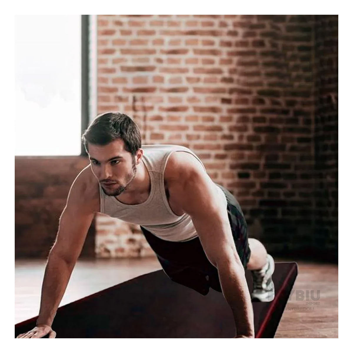 Colchoneta Multifuncional Fit en Rojo Y+Papel de Regalo