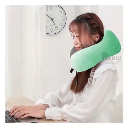 Almohada de Espuma Viscoelastica en Verde Y+Stickers Almohada de Espuma Viscoelastica en Verde Y+Stickers