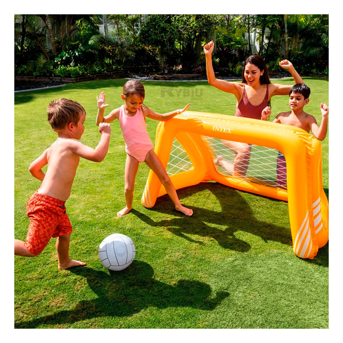 Arco de Tamaño Chico para Futbol de Color Amarillo