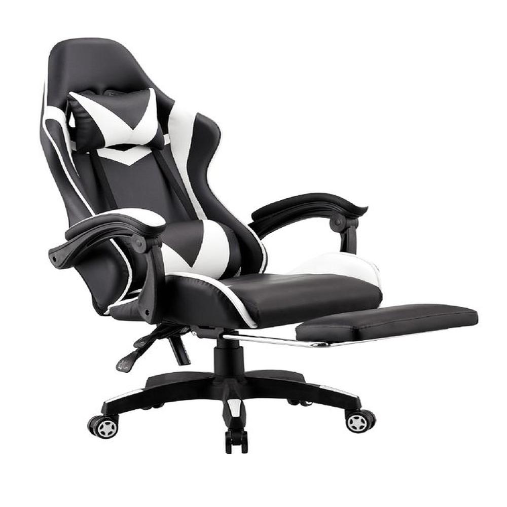 Silla Gamer Ergonómica Reclinable Negro MC408
