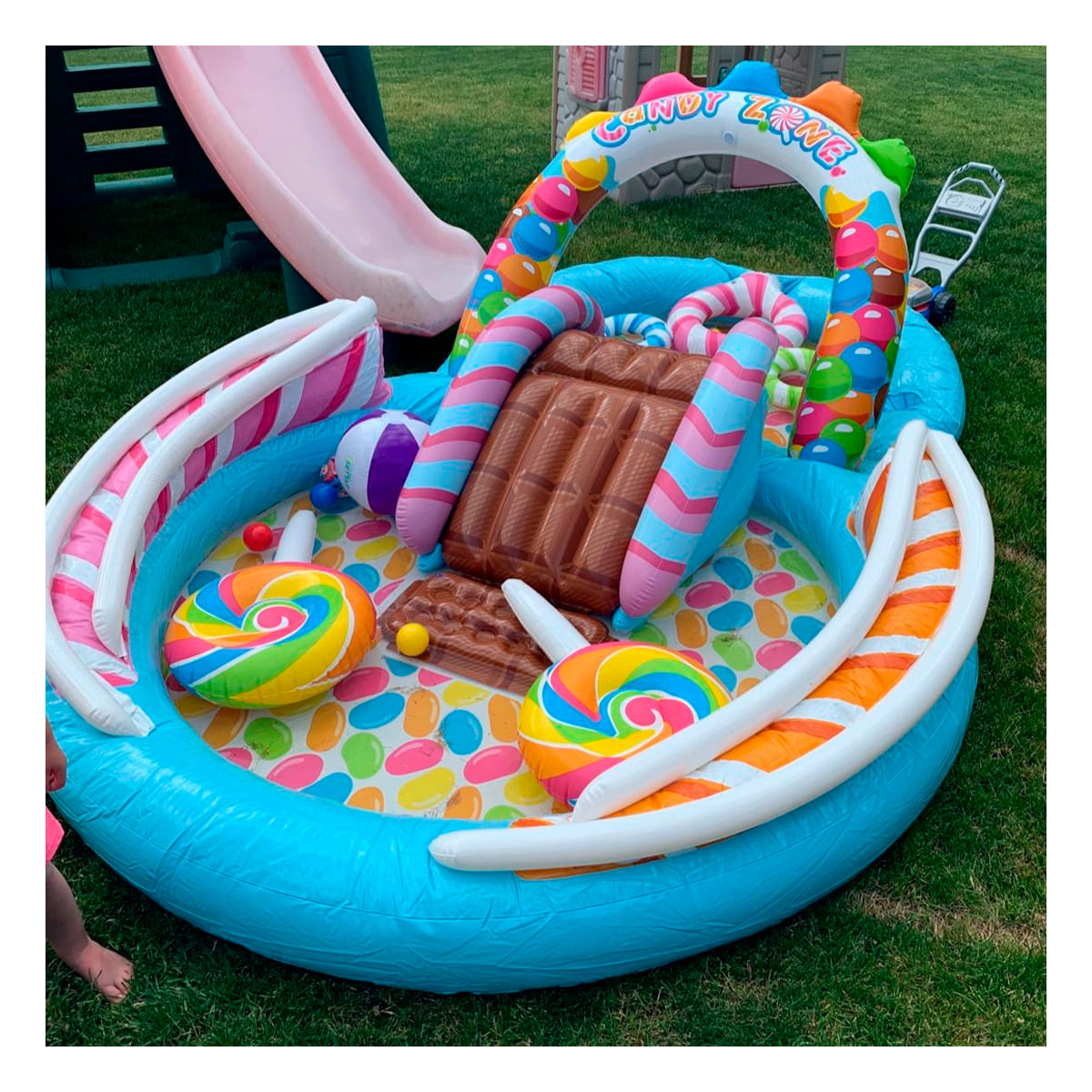 Juego para Piscina Inflable para Pequeños Y+Papel de Regalo
