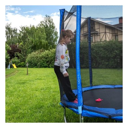 Cama Saltarina de Color Azul Y+Papel de Regalo Cama Saltarina de Color Azul Y+Papel de Regalo