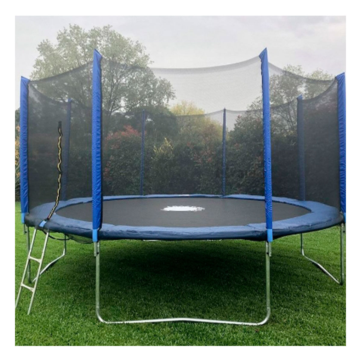 Cama Trampolin Solido en Color Azul Y+Agendita