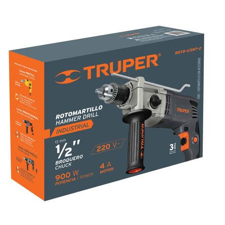 Taladro Percutor Industrial 900W 1/2 Truper 15202 Taladro Percutor Industrial 900W 1/2 Truper 15202