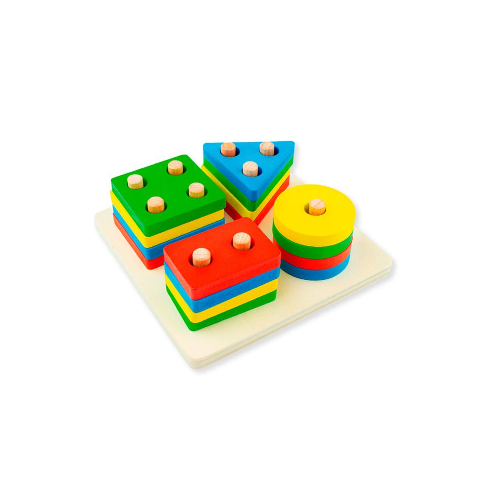 ENCAJE DE FIGURAS GEOMETRICAS EDUKT ENCAJE DE FIGURAS GEOMETRICAS EDUKT