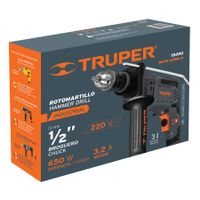 Taladro Percutor Industrial 650W 1/2 Truper 15200