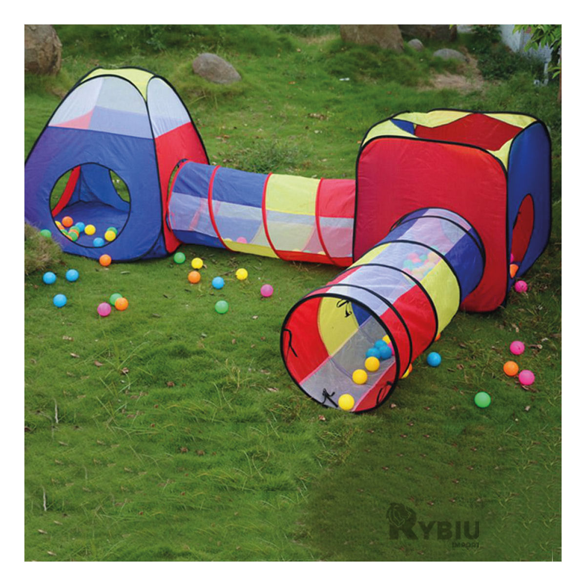 Carpa Estimulante para Niños en Multicolor Y+Stickers