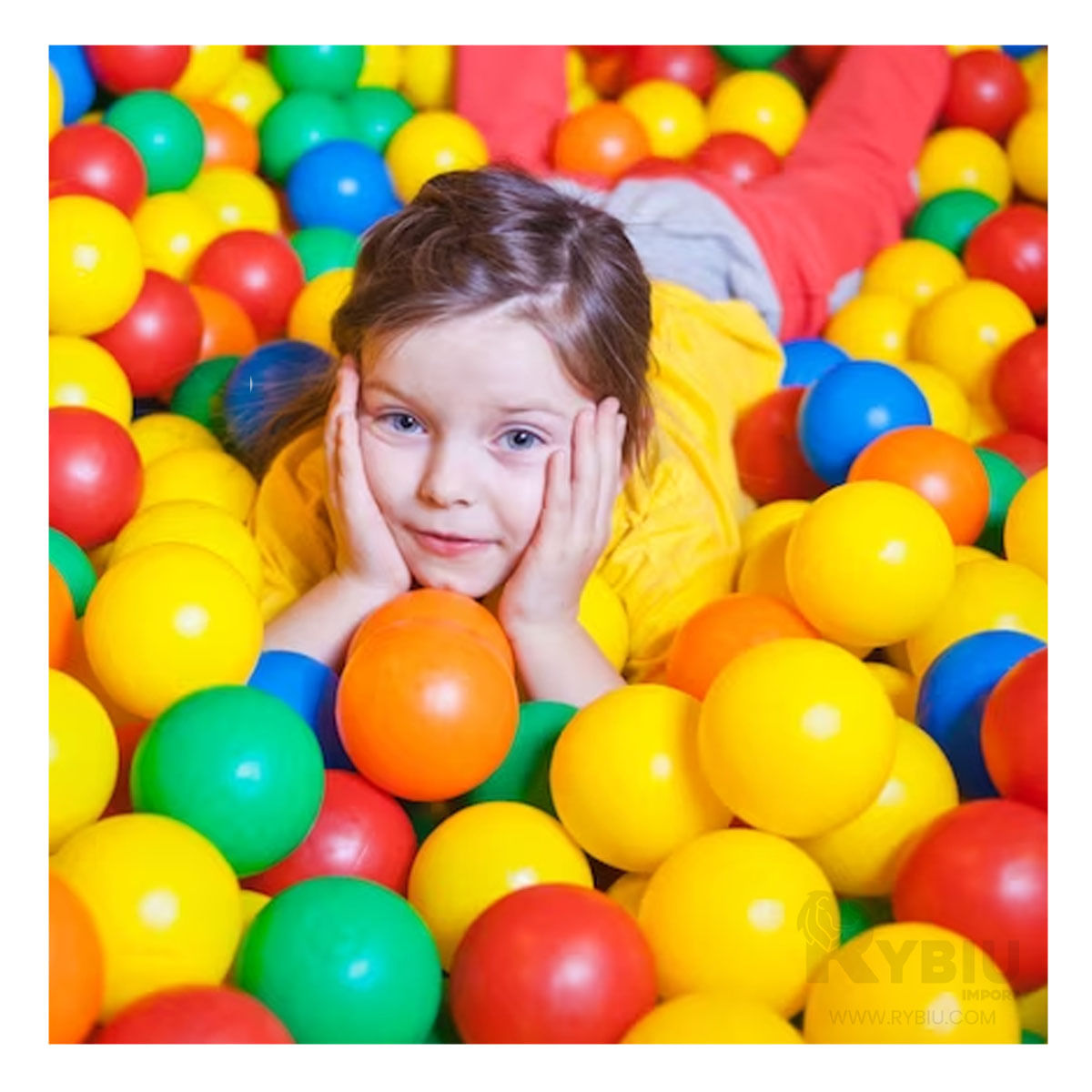 Set para Piscina 100 Unidades Multicolor Y+Stickers