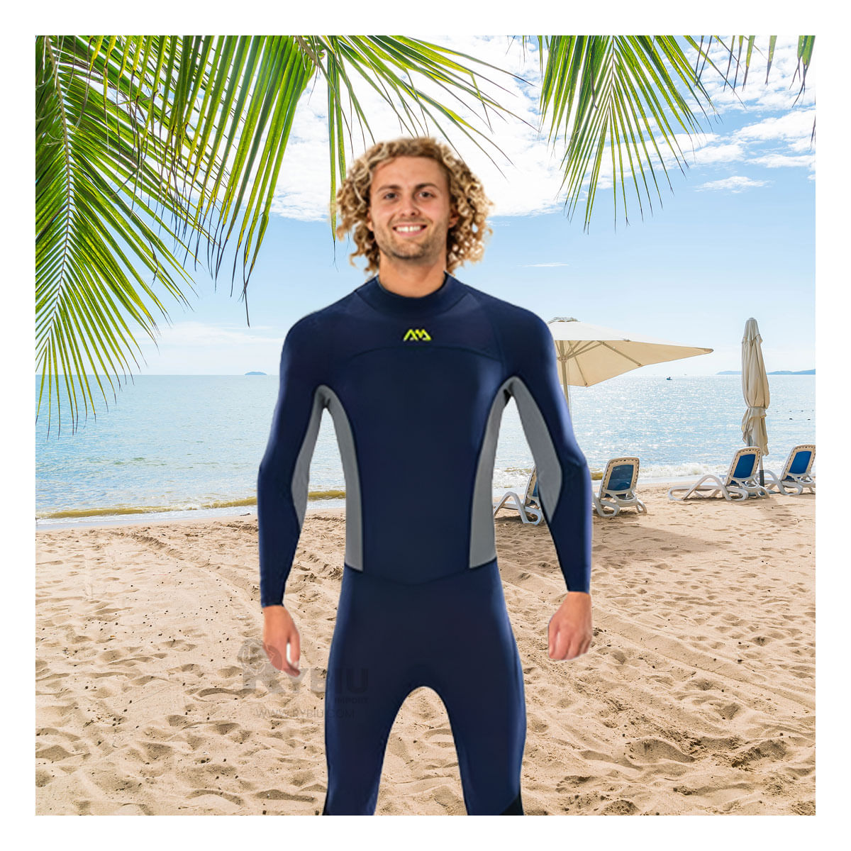 Traje Versatil y Ajustable para Nadar Color Azul Y+Agendita