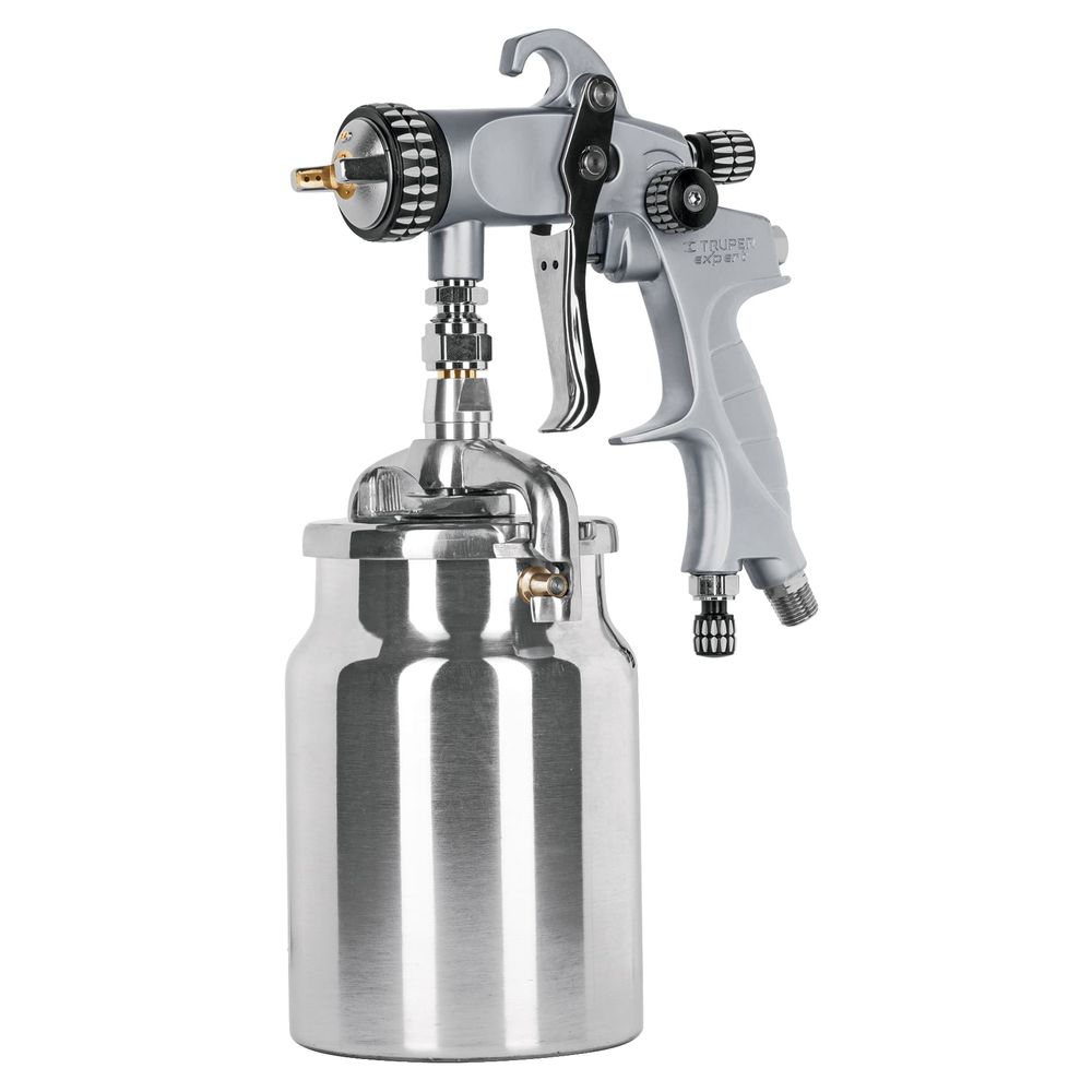 Pistola para Pintar de Succion HVLP Automotriz 1.4mm Truper 14030 Pistola para Pintar de Succion HVLP Automotriz 1.4mm Truper 14030