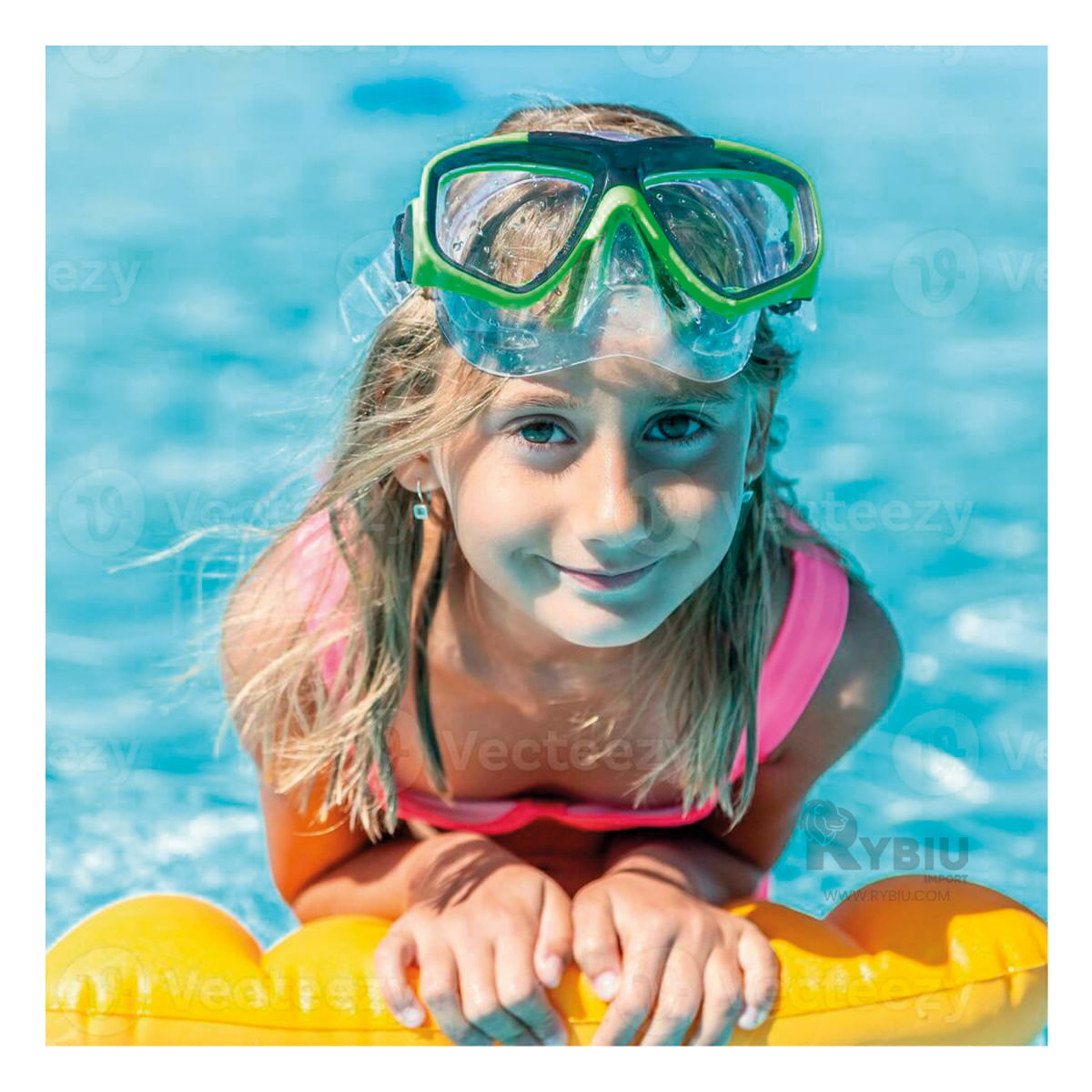 Set Bien Equipado de Buceo en Color Verde