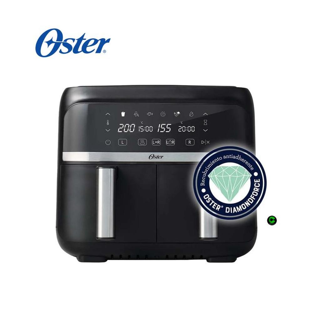 Freidora de aire dual Oster® DiamondForce CKSTAF7MCDDF