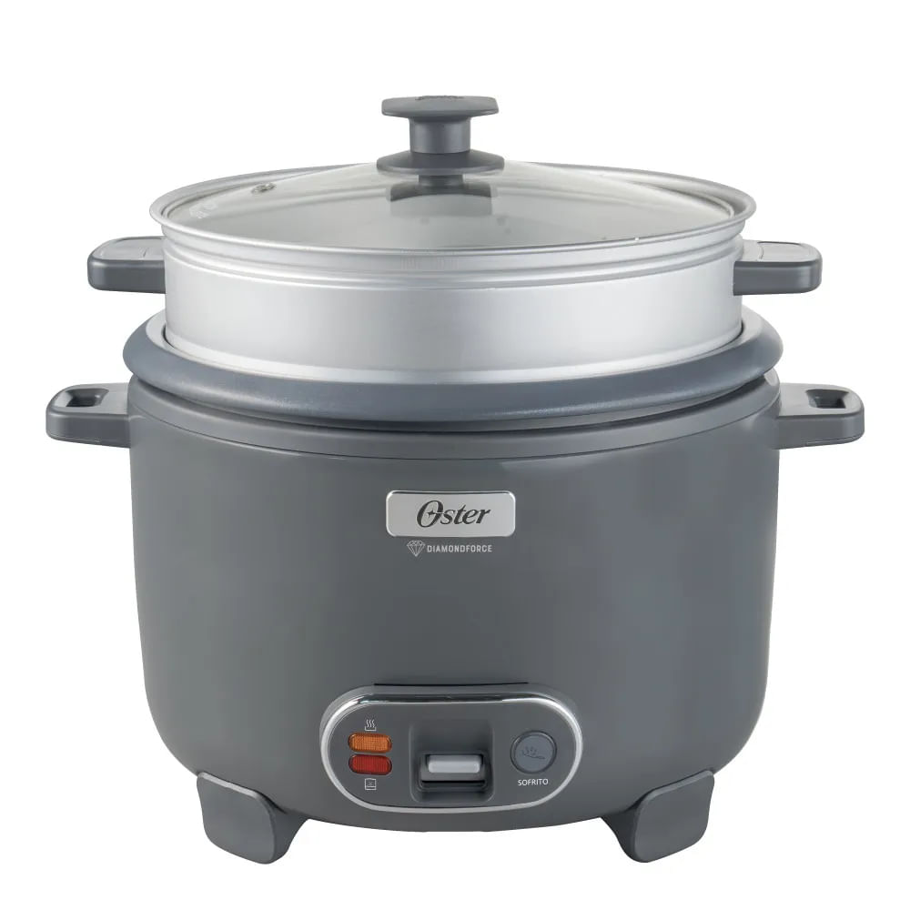 Arrocera 3 en 1 De 15 Tazas Oster CKSTRC15DFSKE - GRIS