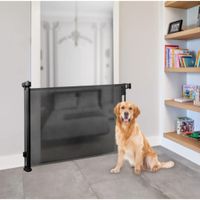 Puerta de Seguridad Retractil Bebe Niños Mascotas Interior Exterior
