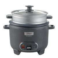 Arrocera 3 en 1 de 10 Tazas DiamondForce Oster CKSTRC10DFSKE - Gris