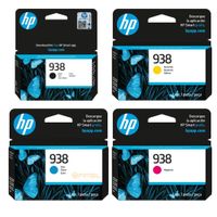 Kit Tinta HP 938 Negro Cyan Magenta Amarillo Original