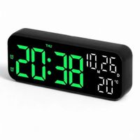 Reloj Despertador LED con Temporizador Para Dormitorio Oficina