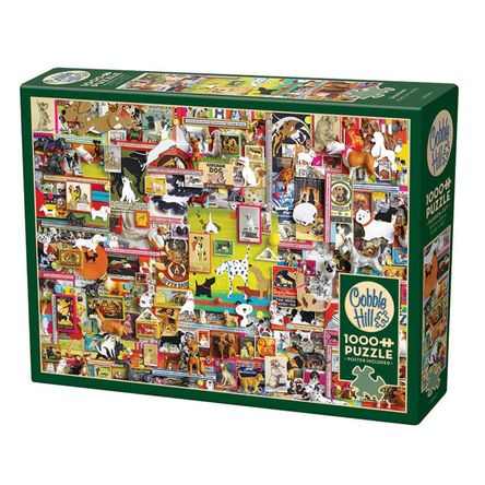 Ciudad de Perros - Rompecabezas Cobble Hill - 1000 Pzs
