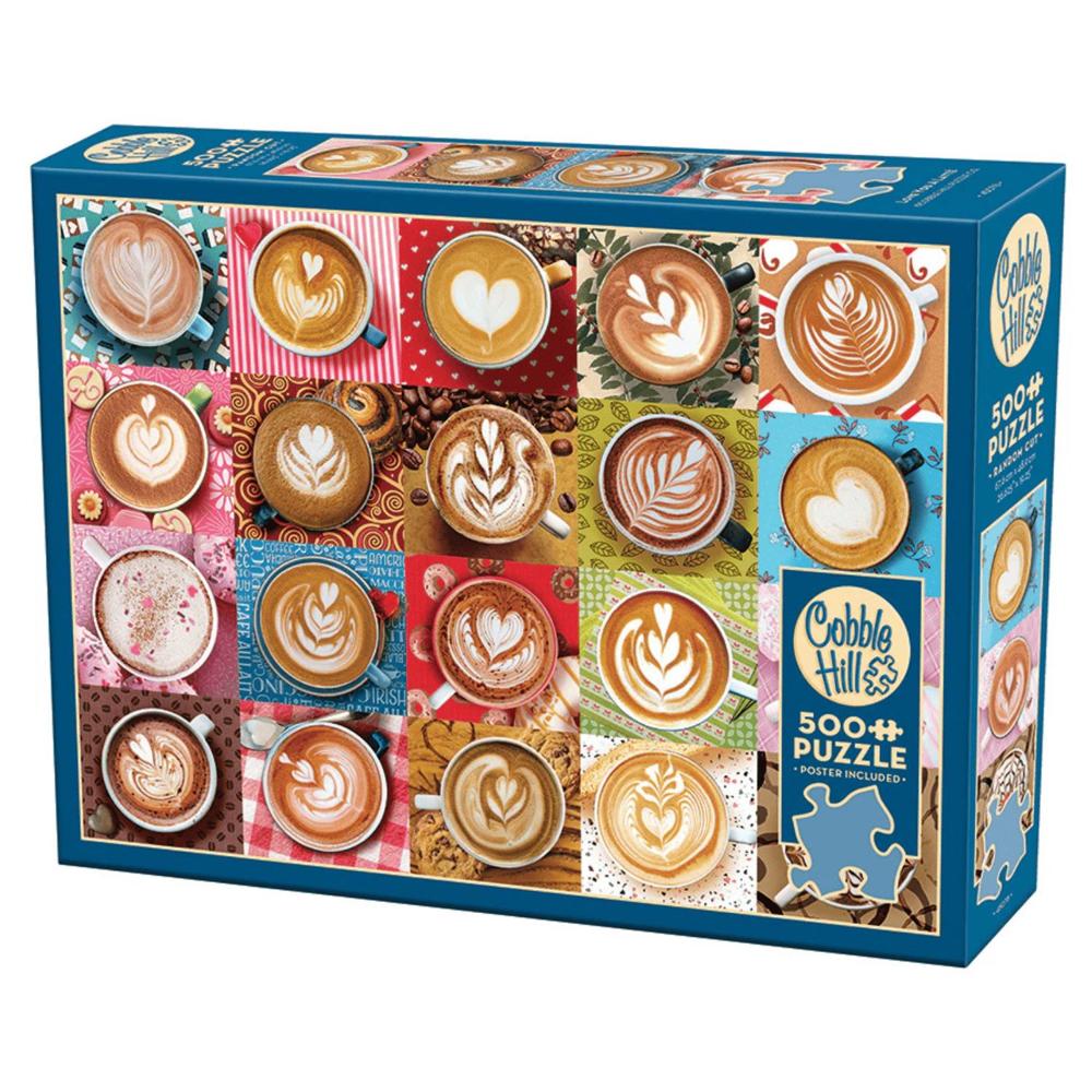 Te Amo un Latte - Rompecabezas Cobble Hill - 500 Pzs Te Amo un Latte - Rompecabezas Cobble Hill - 500 Pzs