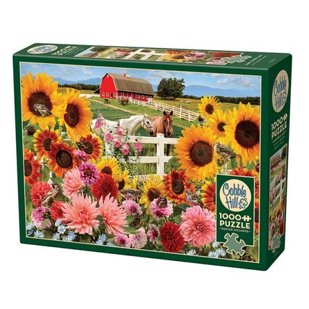 Granja de Girasoles - Rompecabezas Cobble Hill - 1000 Pzs