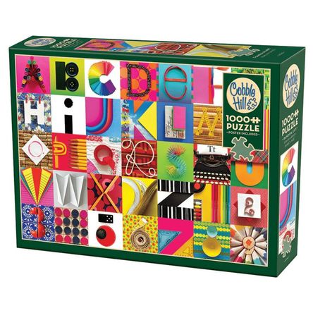 Alfabeto Encontrado - Rompecabezas Cobble Hill - 1000 Pzs Alfabeto Encontrado - Rompecabezas Cobble Hill - 1000 Pzs