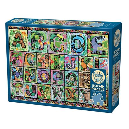 De la A a la Z - Rompecabezas Cobble Hill - 500 Pzs De la A a la Z - Rompecabezas Cobble Hill - 500 Pzs