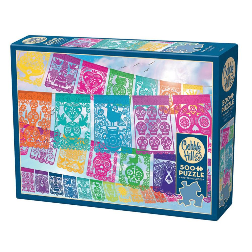 Papel Picado - Rompecabezas Cobble Hill - 500 Pzs Papel Picado - Rompecabezas Cobble Hill - 500 Pzs
