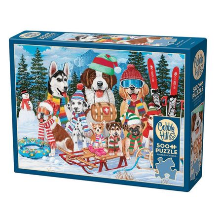 ¡Día de Nieve! - Rompecabezas Cobble Hill - 500 Pzs