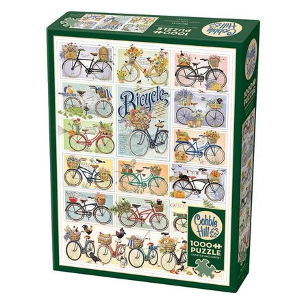 Bicicletas - Rompecabezas Cobble Hill - 1000 Pzs