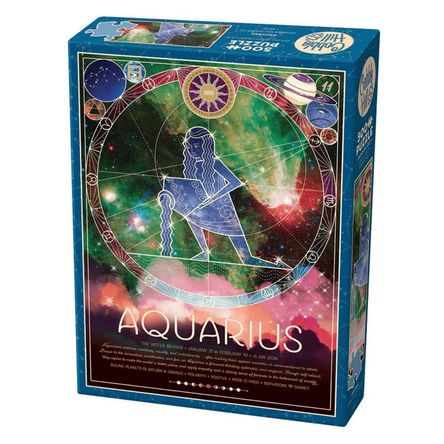 Acuario - Rompecabezas Cobble Hill - 500 Pzs