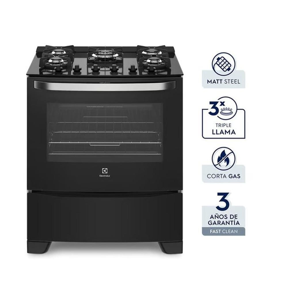 Cocina Electrolux 5 Hornillas 76GS.