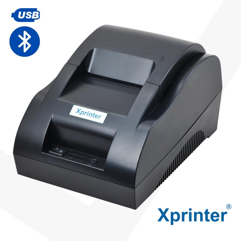Impresora Ticketera Térmica 58MM USB + Bluetooth XPRINTER