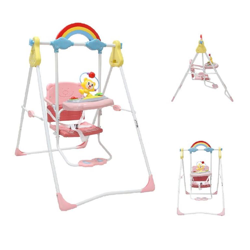 Columpio Rainbow Bandeja Musical y Luces Juguete Didactico