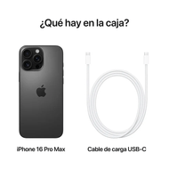  iPhone 16 Pro Max 256GB negro