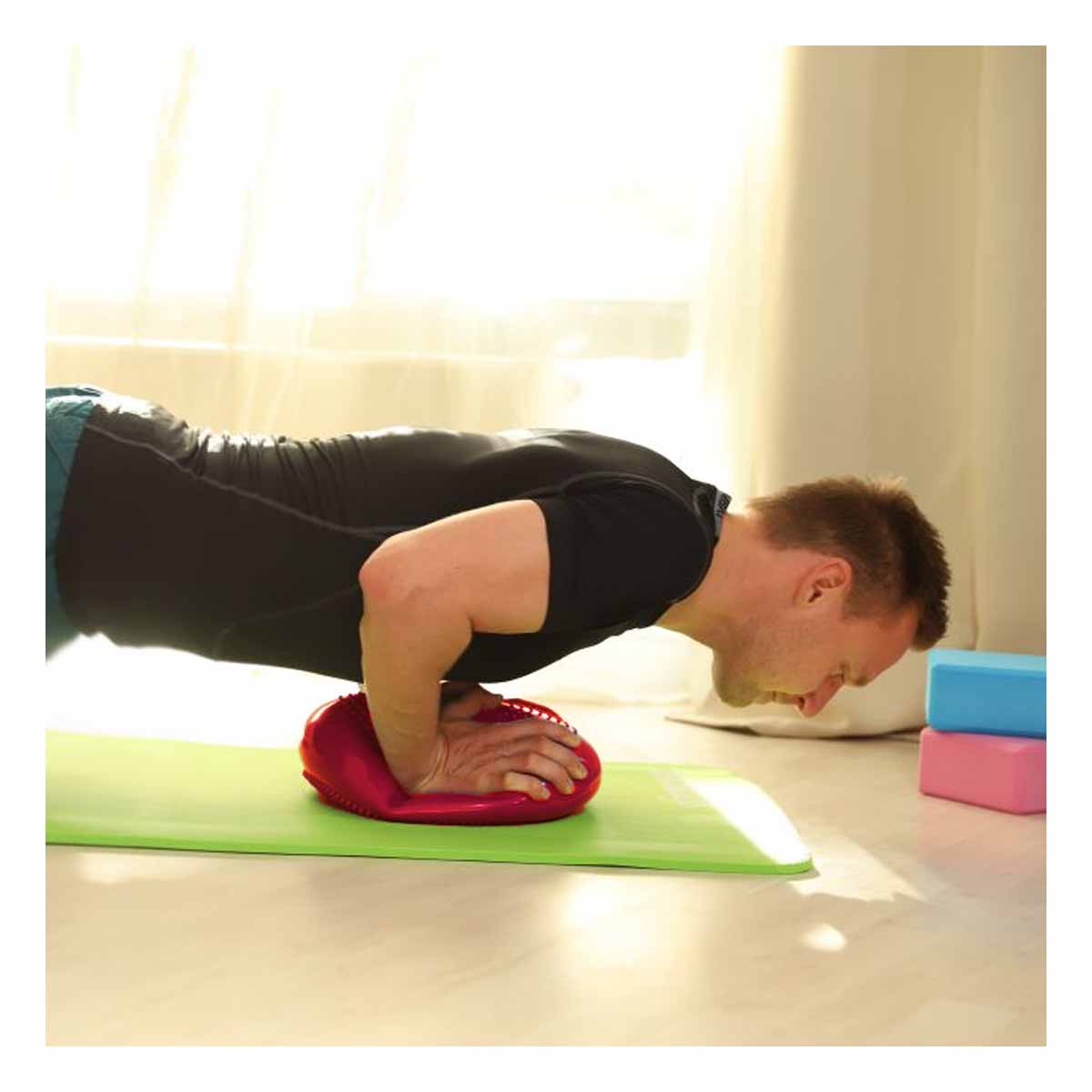 Disco Fitness en Color Rojo Y+Agendita