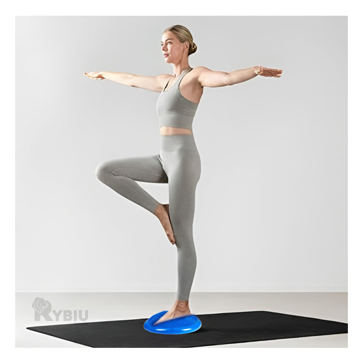 Disco para Ejercicio Optimo de Color Azul Y+Papel de Regalo