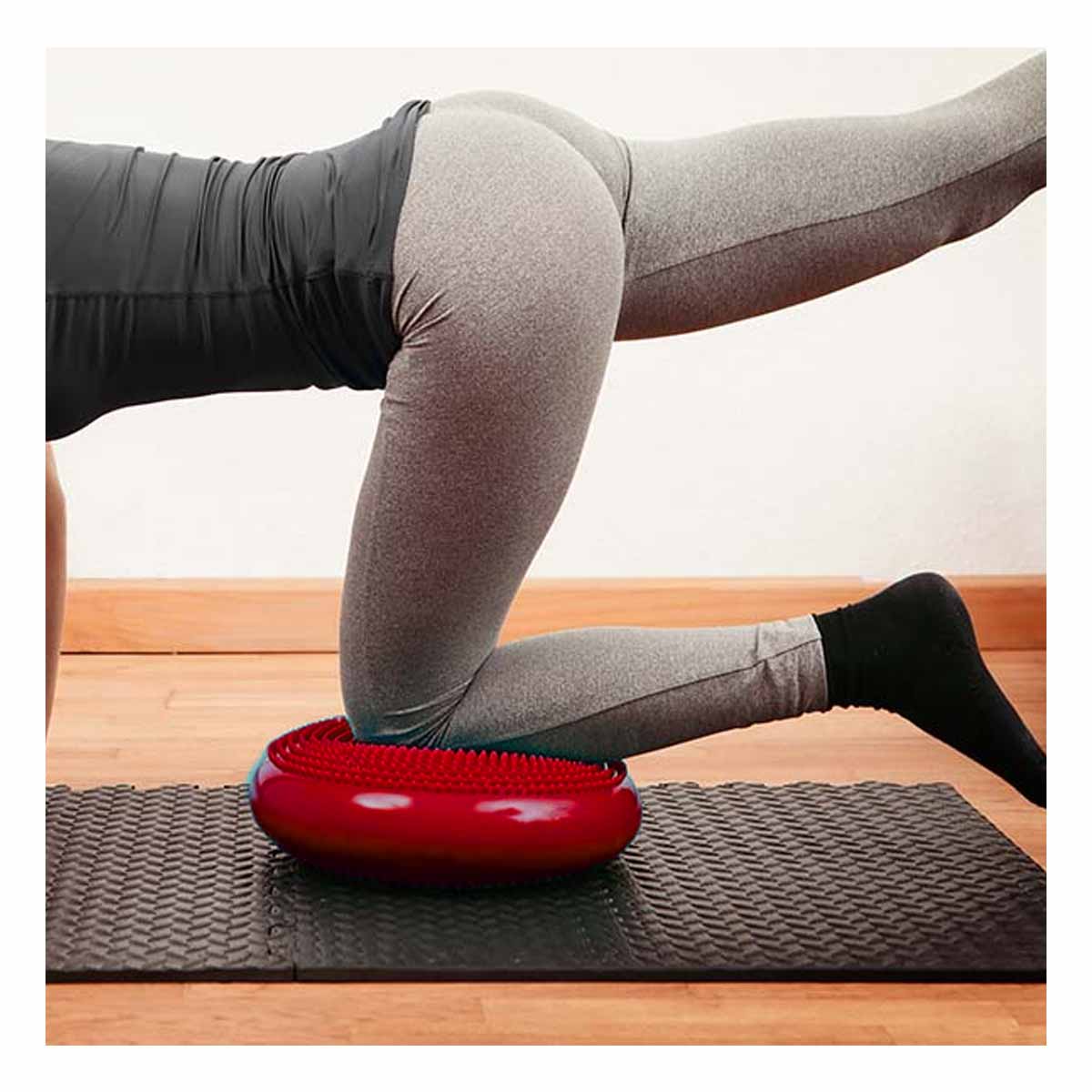 Disco para Ejercicio en Color Rojo Y+Papel de Regalo