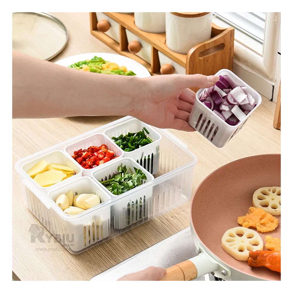 Escurridor de Alimentos Multiuso de Plastico en Blanco Escurridor de Alimentos Multiuso de Plastico en Blanco