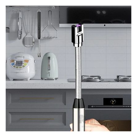 Encendedor de Diseño Moderno en Color Plateado Y+Stickers Encendedor de Diseño Moderno en Color Plateado Y+Stickers