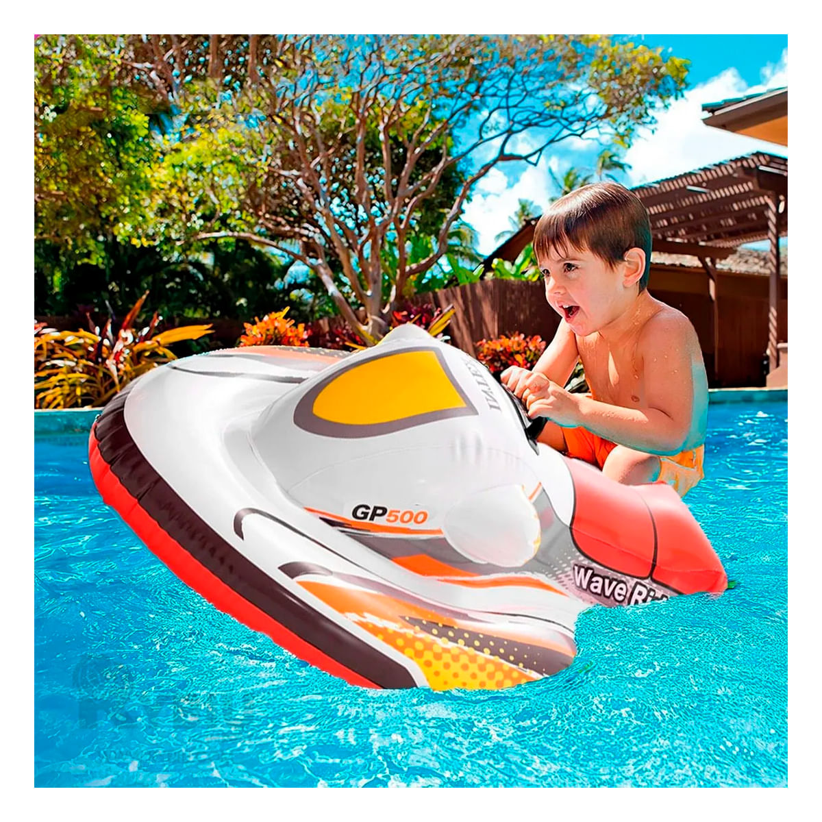 Flotador Inflable Moto Acuatica