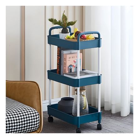 Estanteria Funcional de Tono Azul Y+Post-it adhesivos Estanteria Funcional de Tono Azul Y+Post-it adhesivos